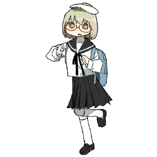 🏃‍♀️ emoji Shimeji Simulation Telegram sticker 11 of 44