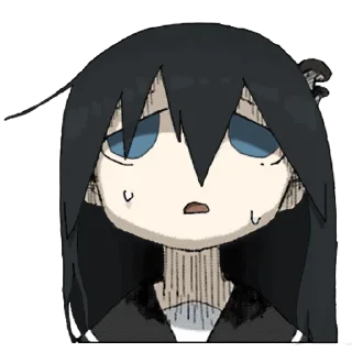 😩 emoji Shimeji Simulation Telegram sticker 15 of 44