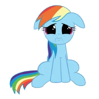 Sticker from млп радуга @stickermily
