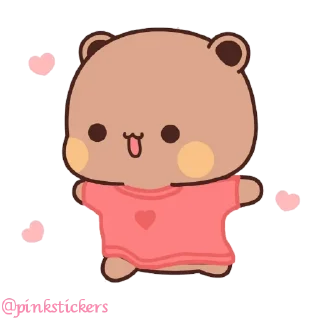 🤗 emoji Panda & Bear 🌸@pinkstickers🌸 Telegram sticker 2 of 65