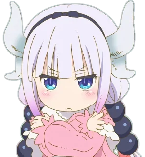 🤨 emoji 娜娜的贴纸包@Kanna_KamuiUwU Telegram sticker 5 of 20