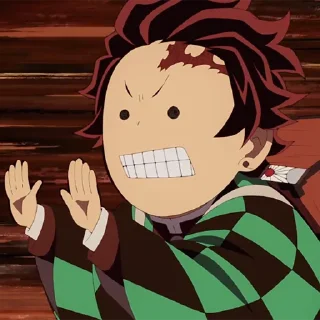 🎴 emoji Tanjiro 🎴 (@TodorokiShouto) Telegram sticker 8 of 111