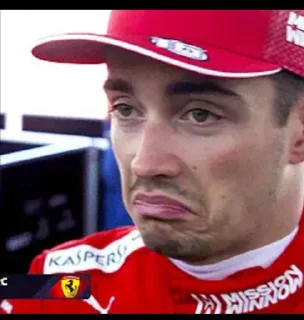 🤨 emoji Leclerc è un Meme Telegram sticker 6 of 36