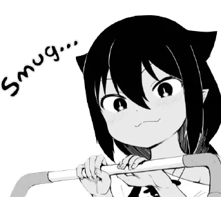 😌 emoji Jahy- sama @Anime_Stickers_Pack Telegram sticker 24 of 78