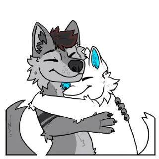 🤗 emoji Mike Cody 🐺 Telegram sticker 7 of 85