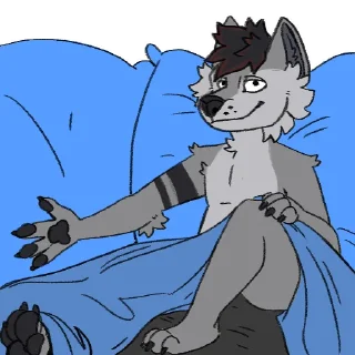 🤗 emoji Mike Cody 🐺 Telegram sticker 19 of 85