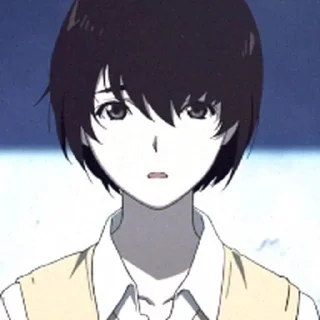 ❤ emoji Zankyou no Terror Telegram sticker 17 of 37