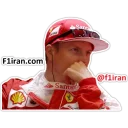 😏 emoji Kimi Räikkönen - F1iran.com Telegram sticker 5 of 22