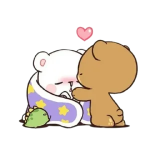 🌟 emoji Mocha and milk 🫶🏻 Telegram sticker 11 of 36
