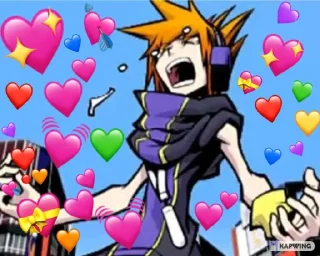 ❤️ emoji Karuu momento Telegram sticker 23 of 74