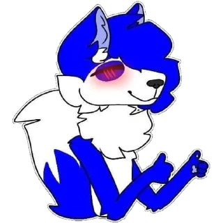 👍 emoji DeryTheFox Round I Telegram sticker 15 of 120