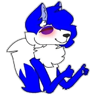 👍 emoji DeryTheFox Round I Telegram sticker 14 of 120