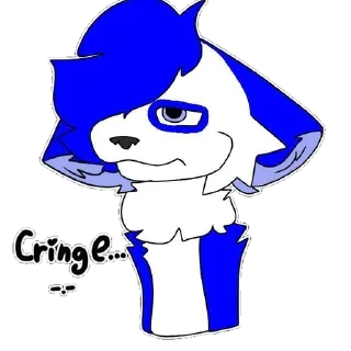 😐 emoji DeryTheFox Round I Telegram sticker 17 of 120