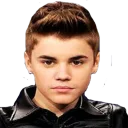 😐 emoji Justin Bieber Telegram sticker 6 of 16