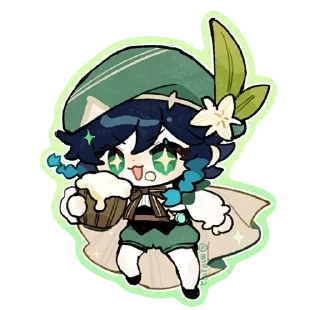 🍺 emoji Venti by @ChunchunMarco Telegram sticker 17 of 86