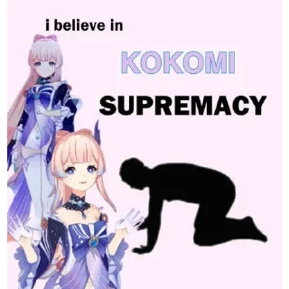 Sticker from Kokomi