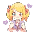 😞 emoji Unstable girls by @carlysticker Telegram sticker 16 of 37