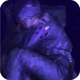 😞 emoji Леви 💙 : @fStikBot Telegram sticker 24 of 116
