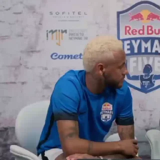 😐 emoji 'Neymar | @iStickerLand, Telegram sticker 10 of 50