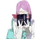 😒 emoji tokyo ghoul Telegram sticker 13 of 100
