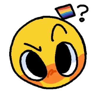 🤨 emoji 👁👁👁 Telegram sticker 5 of 73