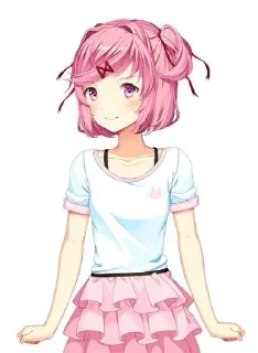 🙂 emoji *♡*Natsuki*♡* Telegram sticker 11 of 89