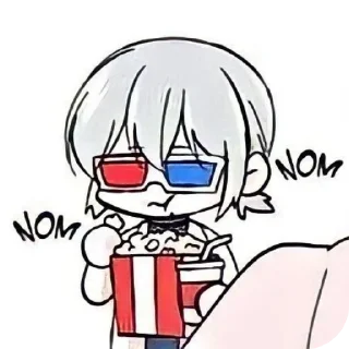 👍 emoji IDK، Telegram sticker 24 of 64