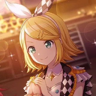 🌟 emoji Kagamine Rin⚡️ @selenasekaii Telegram sticker 21 of 91