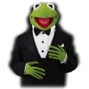 🙂 emoji Kermit The Frog Telegram sticker 5 of 120