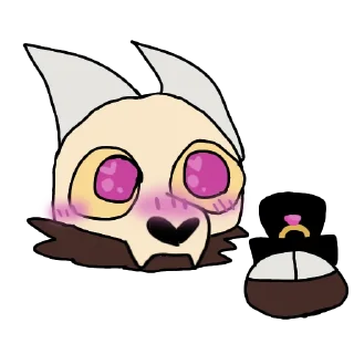 🥰 emoji Король демонов Telegram sticker 12 of 13