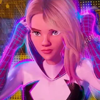 Sticker from Spider-Gwen by @Headless_Reap3r