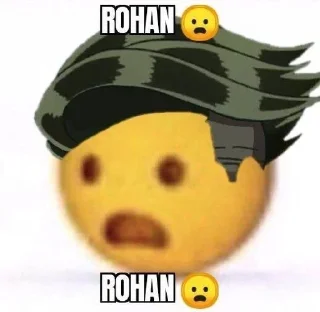 😦 emoji Jojo Telegram sticker 13 of 120