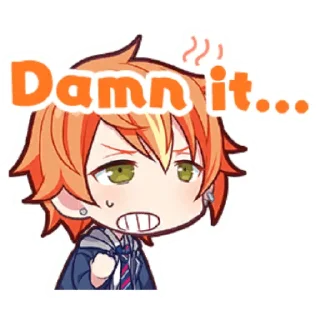 😠 emoji Project Sekai Akito Telegram sticker 5 of 24