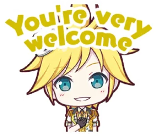 ☺️ emoji Project Sekai Len Telegram sticker 17 of 25