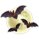 🌙 emoji Ghost Telegram sticker 14 of 120
