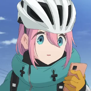 Sticker from Yuru Camp | @Onishiki @Notid