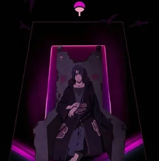 😵 emoji itachi alone Telegram sticker 19 of 49