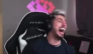 😂 emoji Moody laugh Telegram sticker 7 of 40