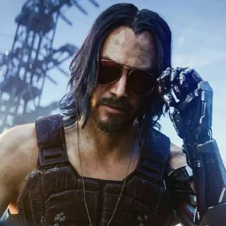 ⚙️ emoji Keanu Reeves‎ @BarbieBoySwag Telegram sticker 6 of 120