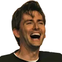 😂 emoji David Tennant Telegram sticker 6 of 106