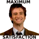 😌 emoji David Tennant Telegram sticker 19 of 106