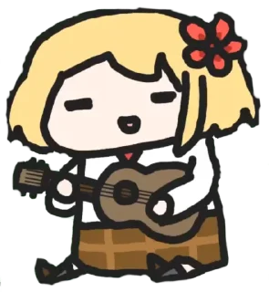🎸 emoji Walfie Ame Telegram sticker 21 of 32