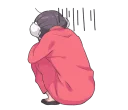 😱 emoji China-chan by @carlysticker Telegram sticker 15 of 40