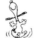 Sticker from snoopy