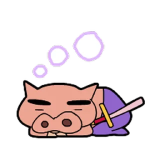 🤫 emoji 蜡笔小新✈️飞机会员代开 @piya Telegram sticker 24 of 31