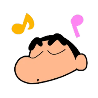 🤫 emoji 蜡笔小新✈️飞机会员代开 @piya Telegram sticker 6 of 31