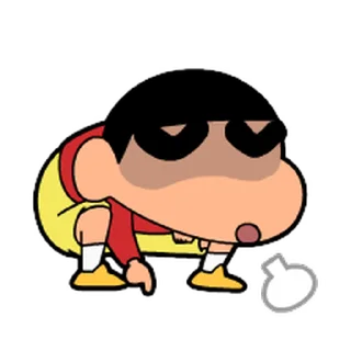 🤐 emoji 蜡笔小新✈️飞机会员代开 @piya Telegram sticker 9 of 31