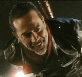 Sticker from Negan | @TWD_FAN