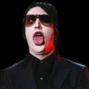😨 emoji marilyn manson Telegram sticker 15 of 24