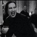 💀 emoji marilyn manson💀 Telegram sticker 16 of 38